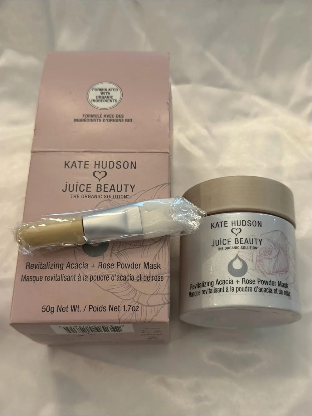 Kate Hudson Juice Beauty Revitalizing Acacia & Rose Powder Mask 1.7 oz. New